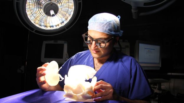 3D-printed kidney model for transplant