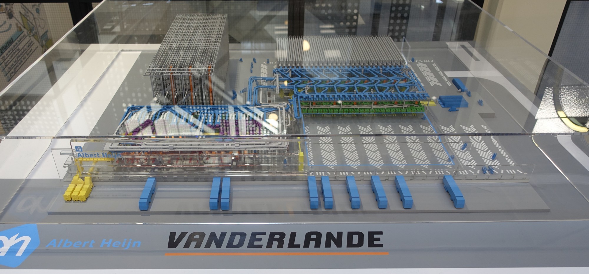 New Albert Heijn Distribution Center Represented by Giant 3D-Printed Scale Model