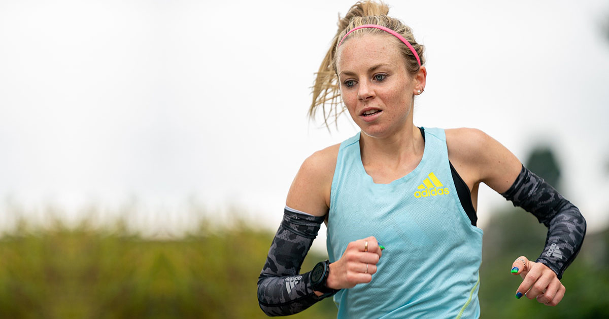 Charlotte Purdue running