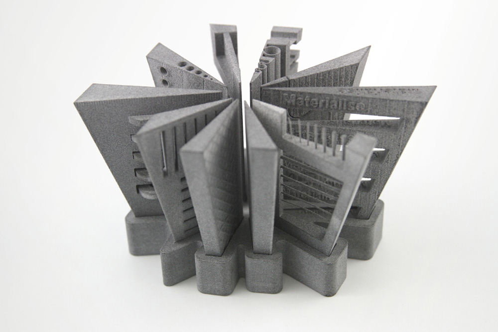 3D-printed Multi Jet Fusion sample parts