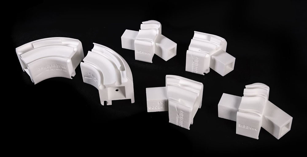 3D-printed connectors for Maggie Shelters