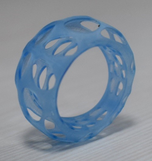 3D-printed finger ring