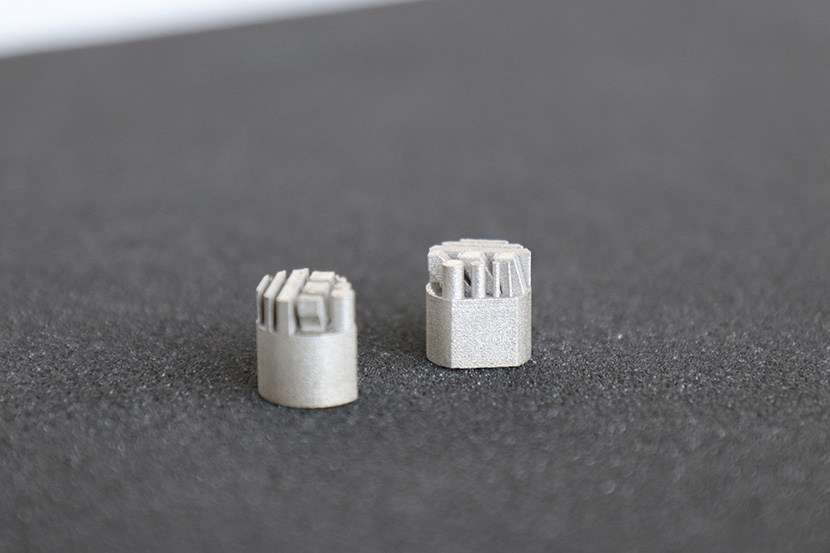 Metal 3D-printed samples