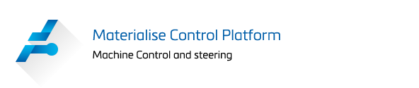 Materialise Control Platform, Machine Control and Steering
