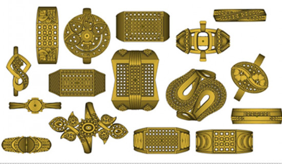 Gold Standard for Jewelry Design with 3D Printing Software