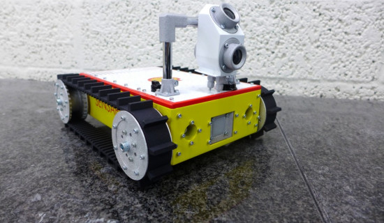 Shell scale model robot