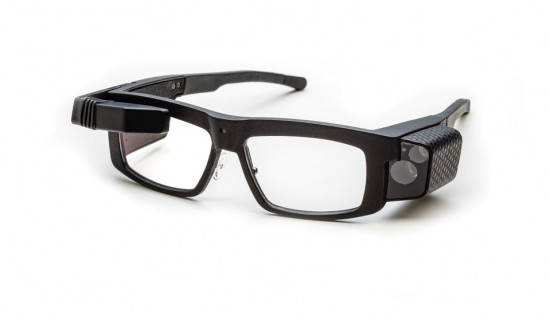 Smart glasses using 3D Printing, designed by Achilles for Iristick