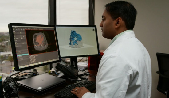Dr. Korak Sarkar uses Mimics inPrint for 3D anatomical modeling