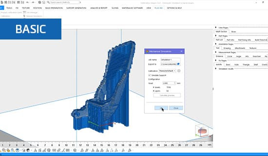 How to prepare and run a simulation in Materialise Magics