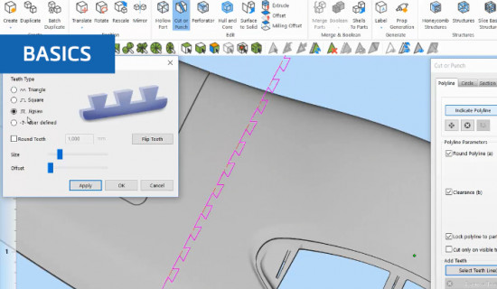 How to cut 3D models in Materialise Magics