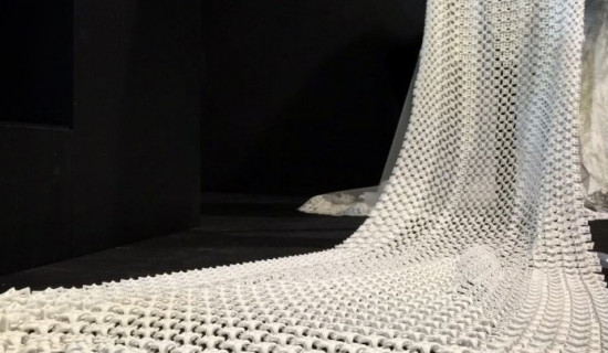 Steven Ma’s 3D-Printed Chain Dress Wedding Veil