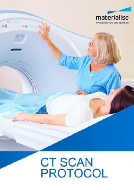 CT/CBT Scan Protocol for TruMatch CMF Patient Specific Products and Services
